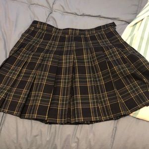 Plaid Skirt